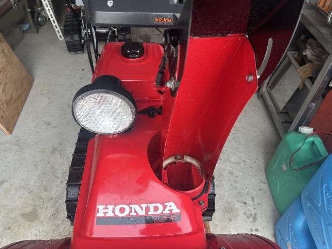 除雪機ホンダ　8馬力　HS870 点検整備塗装済　試運転OK! 江別市隣接市区町村は配送無料12/15～