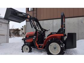 トラクター　除排雪可バケツ袖付きクボタJB13エクストラ 4WD 800