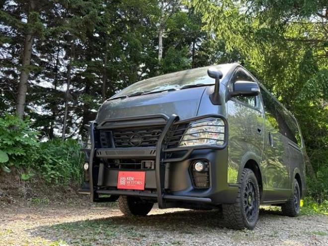 キャラバンNV350 2.5 プレミアムGX ロングボディ ディーゼルターボ 4WD　ナビ/Bカメラ/ETC/プッシュスタート 2500