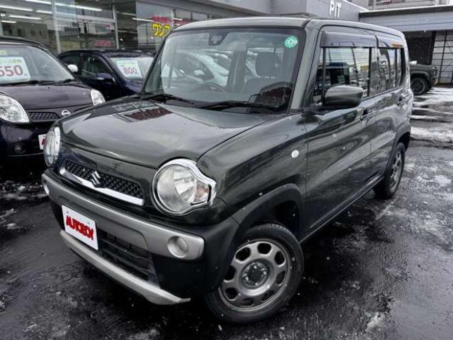 ハスラーG 4WD　スマートキー・プッシュスタート・シートヒーター・AUX・アイドリングストップ・衝突軽減機能・横滑り防止システム 660