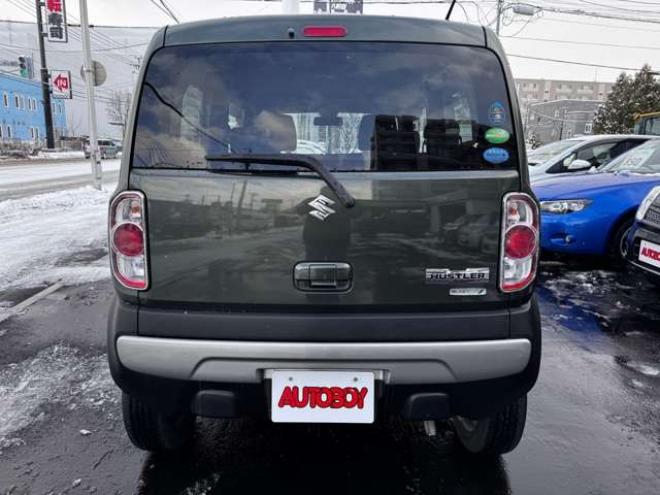 ハスラーG 4WD　スマートキー・プッシュスタート・シートヒーター・AUX・アイドリングストップ・衝突軽減機能・横滑り防止システム 660