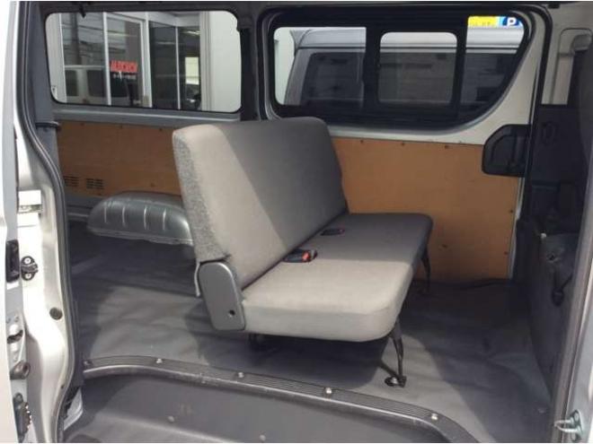 ハイエースバン2.8 DX ロング GLパッケージ ディーゼルターボ 4WD　キーレス　両側スライドドア　バックカメラ　メモリナビ　フルセグTV　フロントフォグランプ　衝突被害軽減システム　車線逸脱防止　横滑り防止装置　パワーヒート　オートマチックハイビーム　電動格納ミラー 2800