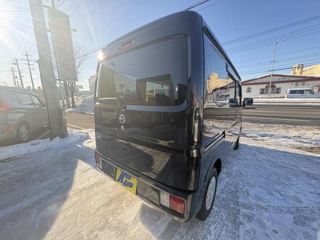 NV100クリッパーNV100クリッハ゜ー 4WD GX TURBO  high roof 寒冷地仕様　リアヒーター　ブレーキアシスト　TURBO Bluetoothフルセグナビ　バックカメラ　アルミ　バイザー　キーレス　エンジンオイル交換　ATF交換　スタットレス付　全磨き済 4WD 660 5Dr