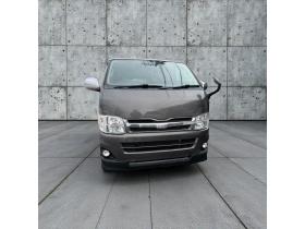 ハイエースバン　3型スーパーGLディーゼルターボ 本州車寒冷地仕様 ナビTVバックカメラ レザーシート 両側スライドドア リアヒータークーラー 車検満タン 即乗りOK! 保証付！ 4WD 3000 5Dr