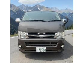 ハイエースバン　3型スーパーGLディーゼルターボ 本州車寒冷地仕様 ナビTVバックカメラ レザーシート 両側スライドドア リアヒータークーラー 車検満タン 即乗りOK! 保証付！ 4WD 3000 5Dr