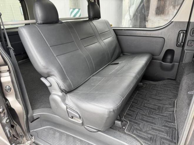 ハイエースバン3型スーパーGLディーゼルターボ 本州車寒冷地仕様 ナビTVバックカメラ レザーシート 両側スライドドア リアヒータークーラー 車検満タン 即乗りOK! 保証付！ 4WD 3000 5Dr