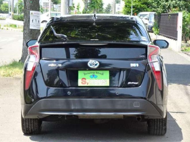 プリウス1.8 A プレミアム E-Four 4WD　本州車 ハイブリットシステム2年保証/走行距離無制限　 4WD　TRDエアロ　ブラインドスポットモニター　純正ナビ　地デジ　バックカメラ　18インチアルミ　本革シート　ヘッドアップディスプレイ　AC100V 1800