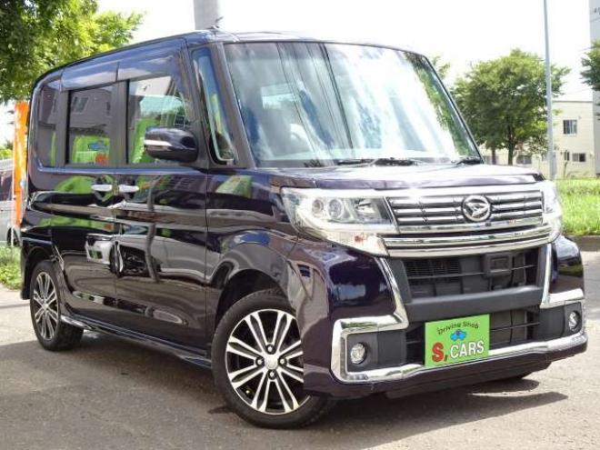 タントカスタム X トップエディション SAII 4WD　本州車　保証1年/走行距離無制限　4WD　パワースライドドア　純正8型ナビ　地デジ　Bluetooth接続　バックカメラ　スマートアシスト　衝突軽減　レーンキープアシスト　LEDヘッドライト　ETC　ハーフレザーシート 660