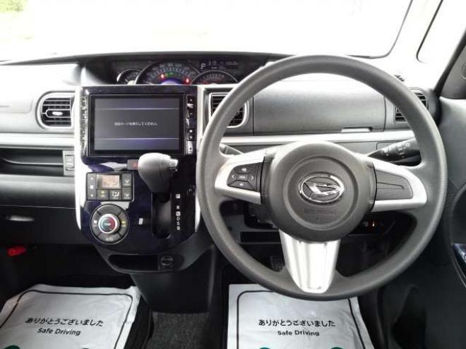 タントカスタム X トップエディション SAII 4WD　本州車　保証1年/走行距離無制限　4WD　パワースライドドア　純正8型ナビ　地デジ　Bluetooth接続　バックカメラ　スマートアシスト　衝突軽減　レーンキープアシスト　LEDヘッドライト　ETC　ハーフレザーシート 660