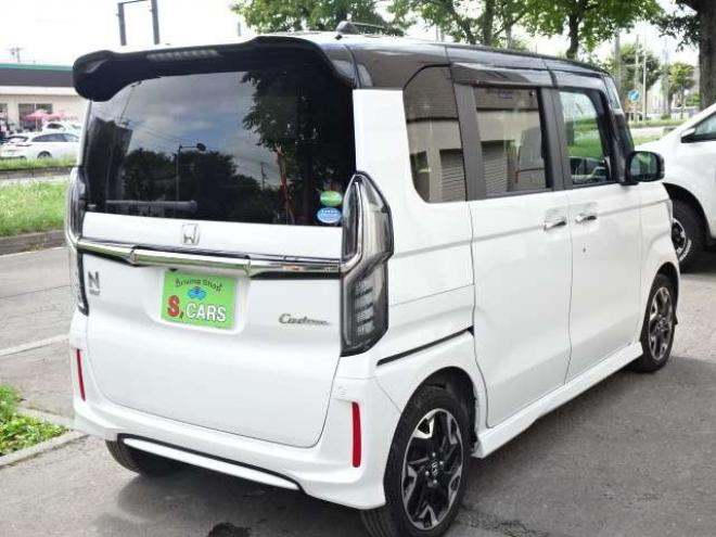 N-BOXカスタム 660 G L ターボ ホンダセンシング 4WD　本州車　保証1年/走行距離無制限　4WD 両側パワスラ バックカメラ ETC　プッシュスタート　ブレーキサポート 660