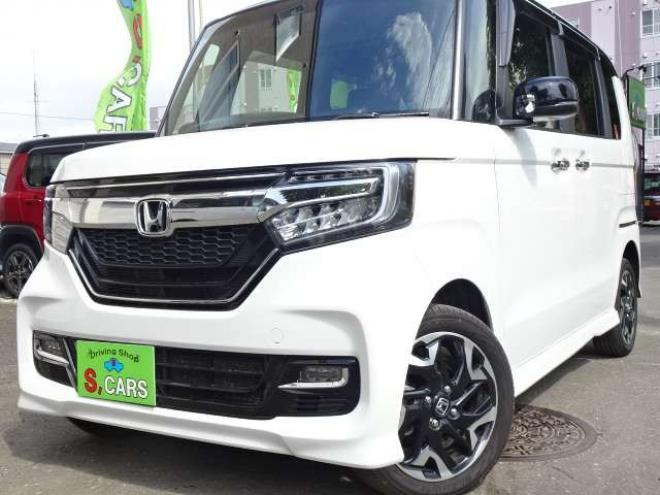 N-BOXカスタム 660 G L ターボ ホンダセンシング 4WD　本州車　保証1年/走行距離無制限　4WD 両側パワスラ バックカメラ ETC　プッシュスタート　ブレーキサポート 660