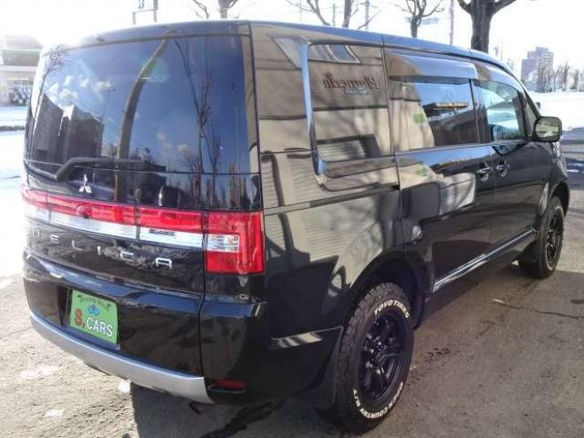 デリカD：5 2.4 G パワーパッケージ 4WD　本州車　ワンオーナー　オープンカントリーマッドタイヤ　両側パワースライドドア　ALPINE製ナビ　地デジ　10.2インチALPINE製フリップダウンモニター　バックカメラ　純正HID　スマートキー　ASC　ETC　クルコン 2400