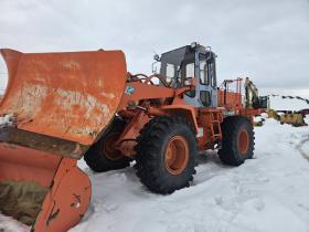 ホイールローダ　LX100-2C　マルチプラウ＆バケット　旭川ヤード