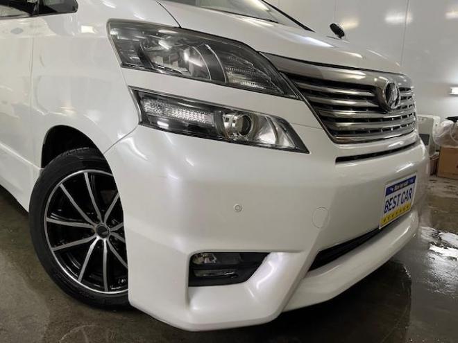 ヴェルファイア本州仕入　禁煙車　両側パワースライドドア　社外１８インチブラポリＡＷ　社外１７ＡＷ＋スタッドレスタイヤ付　ＫＥＮＷＯＯＤナビ　フルセグ地デジ　ＤＶＤ再生　Ｂｌｕｅｔｏｏｔｈオーディオ　バックカメラ 4WD 2400 5Dr