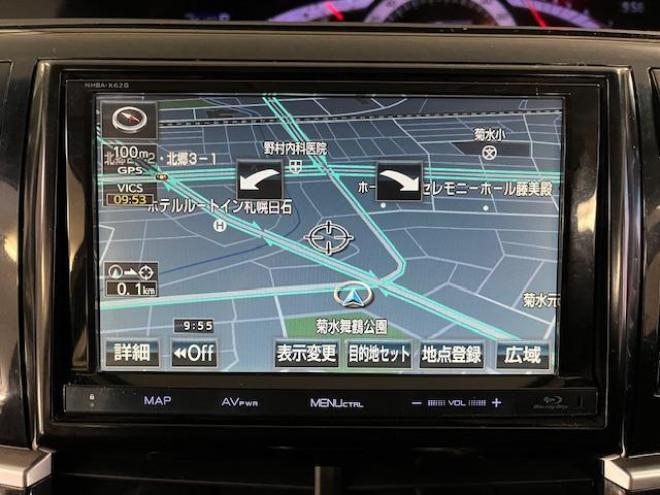 エスティマワンオーナー　寒冷地仕様　禁煙車　両側パワースライドドア　パワーバックドア　純正１８インチＡＷ　純正１６ＡＷ＋スタッドレスタイヤ　純正ナビ　フルセグ地デジ　ＤＶＤ再生　Ｂｌｕｅｔｏｏｔｈ　バックカメラ 4WD 2400 5Dr