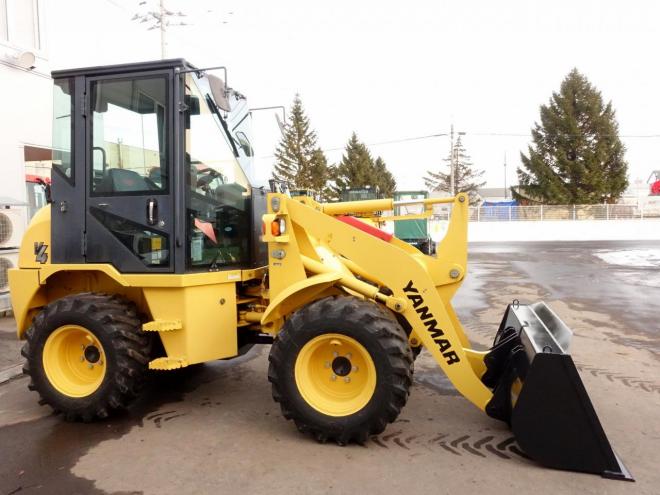 ホイールローダヤンマー V4-7  バケット容量0.5m3