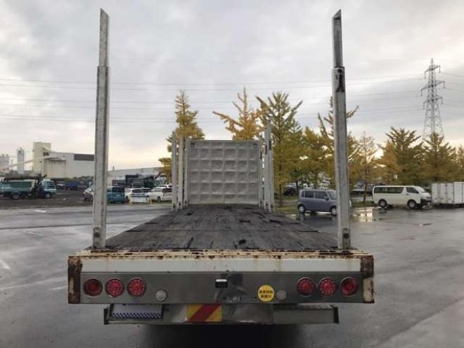 スーパーグレート平ボディ　原木運搬車　QPG-FV60VZ　 2WD 12800