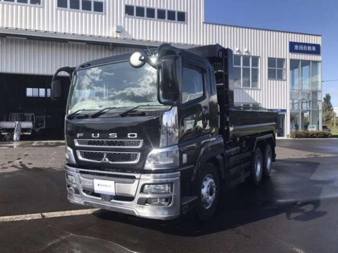 スーパーグレートLゲートダンプ　QKG-FV60VX 新明和工業　 2WD 12800