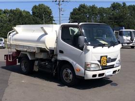 デュトロ　タンクローリー　SKG-XZU675M 極東開発工業　 4WD 4000