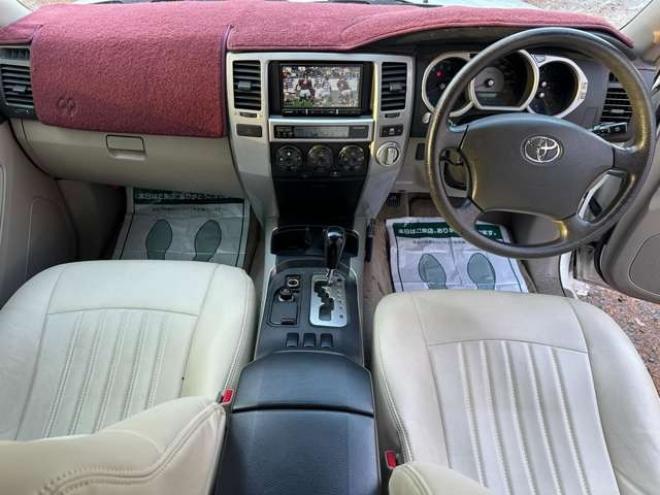 ハイラックスサーフ3.4 SSR-X 4WD　アルミホイール　エアコン　パワステ　パワーウィンドウ　キーレスエントリー　アルミホイール　社外ナビ　バックカメラ　リフトアップ　ETC 3400