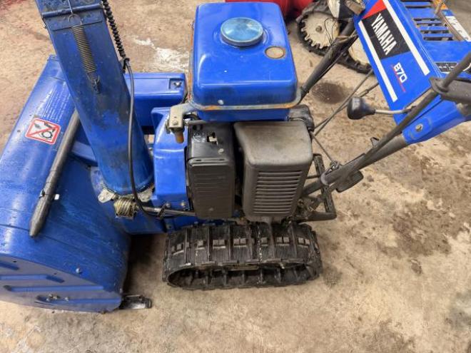 除雪機ヤマハ除雪機YSM870作業灯付き
