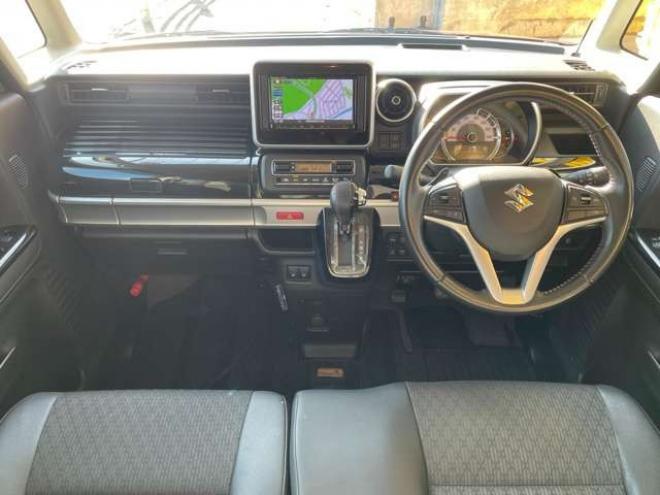 スペーシアカスタム ハイブリッド XSターボ 4WD　1年走行距離無制限保証/Bluetooth/ナビ・フルセグTV/全方位カメラ/両側パワースライドドア/エンジンスターター/ETC/コーナーセンサー/シートヒーター/ミラーヒーター/夏冬タイヤ付き/ワンオーナー/修復歴無し 660