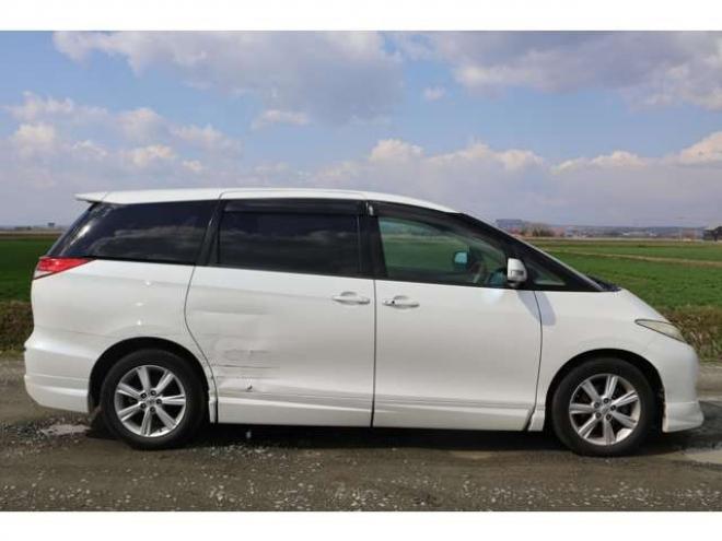 エスティマ2.4 G 4WD　検2年　自社　ローンカノウ　両電スラ 2400