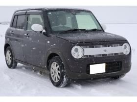 ラパン　S 4WD　検R8/4　レーダーブレーキ　スターター　ETC　スマートキー　寒冷地仕様　シートヒーター　社外ホイール 660