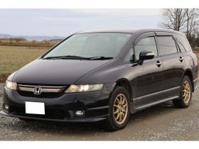 オデッセイ　2.4 アブソルート 4WD　検R9/3　買取直販　バックモニター 2400