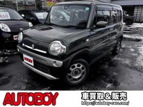 ハスラー　G 4WD　スマートキー・プッシュスタート・シートヒーター・AUX・アイドリングストップ・衝突軽減機能・横滑り防止システム 660