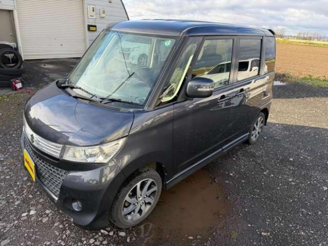 パレットSW TS 4WD　両側パワースライド　インタークーラーターボ　ナビ・TV　夏冬タイヤ付き 660