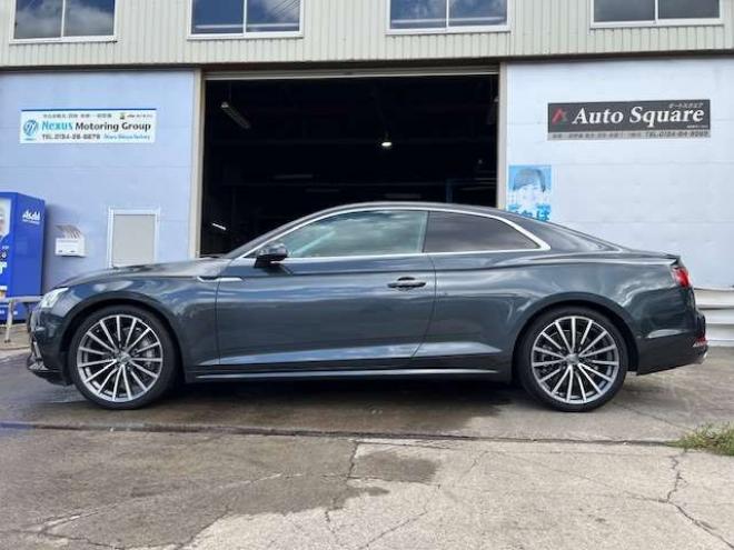 アウディA5 2.0 TFSI クワトロ スポーツ 4WD　ガラスルーフ・グレーレザー・バーチャルコックピット・純正ナビ・地デジ・純正19AW・マトリクスヘッドライト・法定12ヵ月点検整備付 正規輸入車 2000