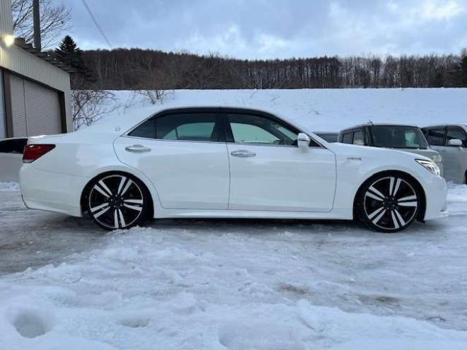 クラウンアスリート ハイブリッド 2.5 S Four 4WD　20AW・車高調・エンスタ・新規車検整備付 2500
