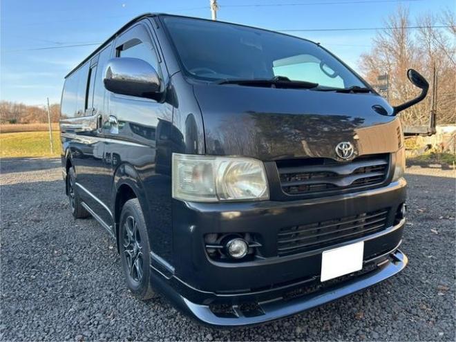 ハイエースバン　４ＷＤ　バックカメラ　ナビ　ＴＶ　衝突被害軽減システム　両側スライドドア　オートライト　電動格納ミラー　ＡＴ　ＣＤ　ＵＳＢ　エアコン　パワーウィンドウ　運転席エアバッグ 4WD 2500(D) 5Dr