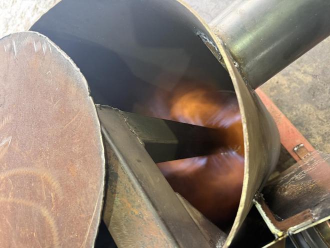 ヒーター大型廃油ストーブ 30坪程度に 超高火力！