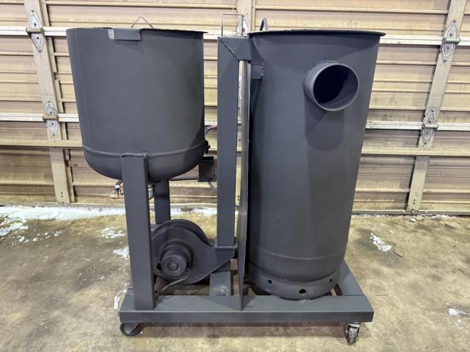 ヒーター大型廃油ストーブ 30坪程度に 超高火力！