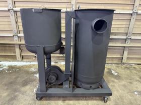 ヒーター　大型廃油ストーブ 30坪程度に 超高火力！