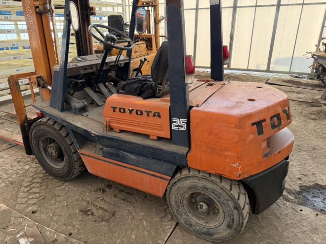 フォークリフトトヨタ 4FG25 2.5トン ガソリン 