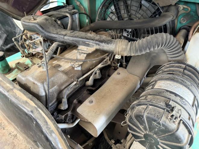 フォークリフト三菱 FG20 2トン 3段フルフリーマスト ダブルタイヤ 