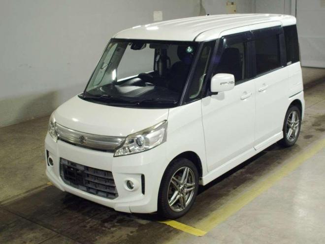 スペーシアカスタムTS 4WD ターボ 左右パワスラ プリクラ 車検満タン渡し