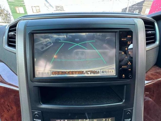 ヴェルファイア2.4 Z プラチナセレクションII 4WD　HDDナビ　ワンセグ　両側パワースライドドア　パワーバックドア　コーナーセンサー　横滑り防止装置　ビルトインETC 社外アルミホイール夏　バックモニター　社外エンジンスターター　プッシュスタート 2400