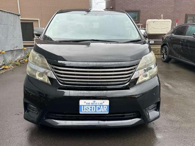 ヴェルファイア2.4 Z プラチナセレクションII タイプゴールド 4WD　寒冷地仕様　両側パワースライドドア　ALPINEフリップダウンモニター　ナビ　地デジ　ビルトインETC　コーナーセンサー　横滑り防止装置　パワーバックドア　社外アルミホイール夏　バックモニター 2400