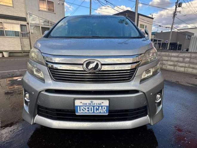 ヴェルファイア2.4 Z 4WD　両側パワースライドドア　寒冷地仕様　社外ナビ　ワンセグTV ETC　横滑り防止装置　コーナーセンサー　プッシュスタート　パワーバックドア　純正18インチアルミホイール夏　社外アルミホイール冬　バックカメラ 2400