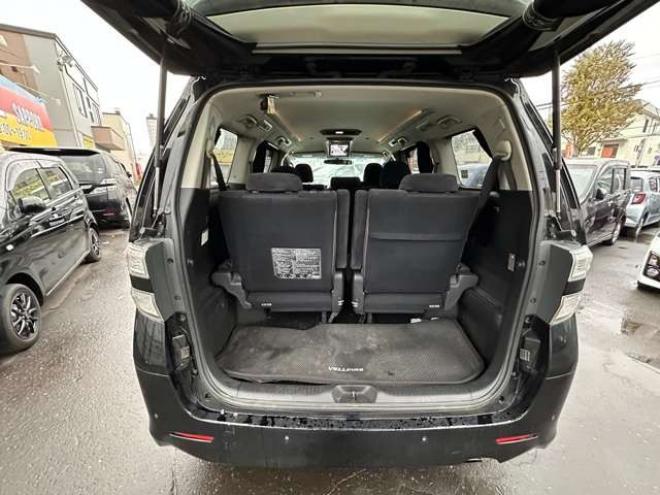 ヴェルファイア2.4 Z 4WD　HDDナビ　Bluetooth　地デジ　両側パワースライドドア　フリップダウンモンター　プッシュスタート　横滑り防止装置　コーナーセンサー　ETC　　社外アルミホイール夏　バックモニター 2400