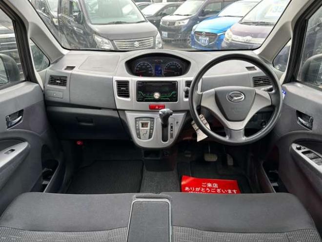 ムーヴカスタム X 4WD　社外CDオーディオ　純正アルミホイール夏　プッシュスタート　キーレスキー 660