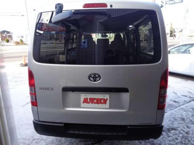 ハイエースバン2.8 DX ロング ディーゼルターボ 4WD　寒冷地仕様　415COBRA　丸目ヘッドライトキット　サファイアフロントリップスポイラー　ENCB16インチアルミ　トーヨーオープンカントリー　リアヒーター　リアエアコン 2800