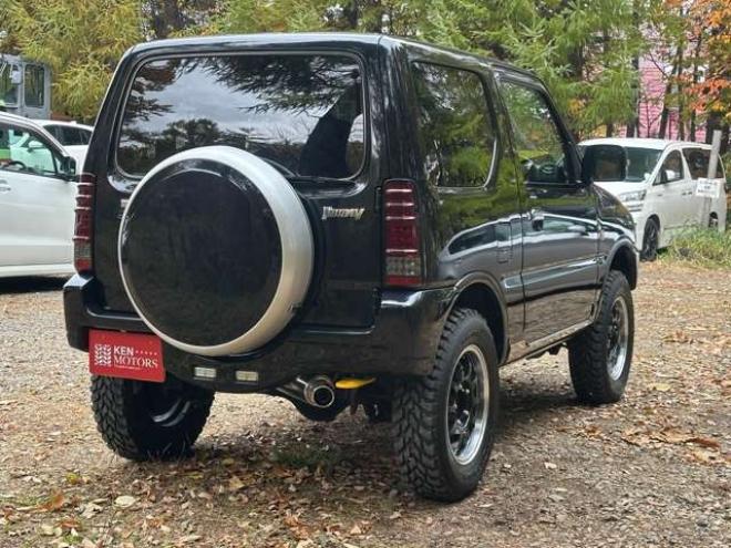 ジムニークロスアドベンチャー XC 4WD　ターボ　記録簿　社外マフラー　社外テール　社外バンパー　ETC　パワステ　パワーウィンドウ　社外ナビ　社外アルミ　ABS　キーレスエントリー 660