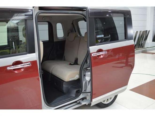 ムーヴキャンバスG メイクアップ SAII 4WD　スマートアシストII両側オートスライドドア7インチワイドナビTVドライブレコーダーLEDライト横滑り防止装置シートヒーター後退時ブレーキサポート 660