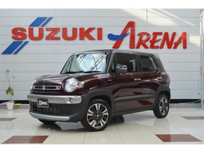 クロスビー1.0 ハイブリッド MZ 4WD　ワンオーナー車ハイブリット4WDターボパドルシフトセーフティサポート搭載アダプティブクルーズコントロールアイドリングストップ全方位モニター付8インチナビTVバックカメラハイビームアシストLEDライト 1000