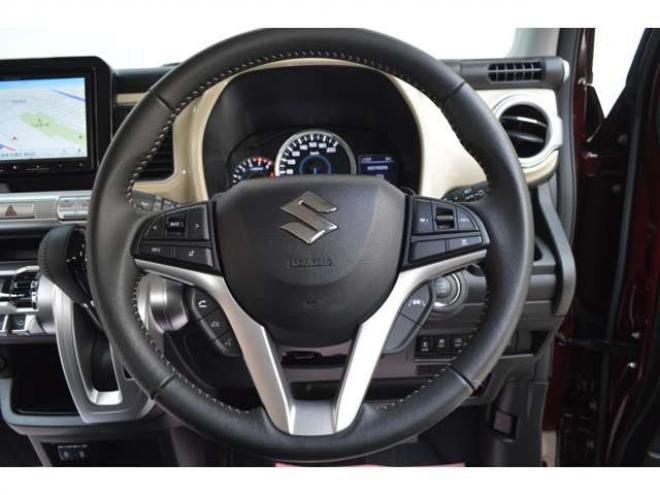 クロスビー1.0 ハイブリッド MZ 4WD　ワンオーナー車ハイブリット4WDターボパドルシフトセーフティサポート搭載アダプティブクルーズコントロールアイドリングストップ全方位モニター付8インチナビTVバックカメラハイビームアシストLEDライト 1000